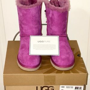 Ugg Australia Boots. Limited Edition Pink Bailey Bow. Women’s Size 7.
